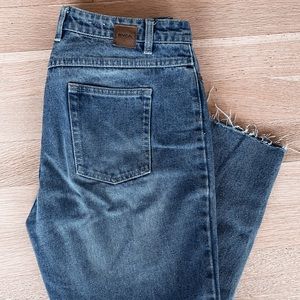 RVCA High Waist Straight Crop Size 30
